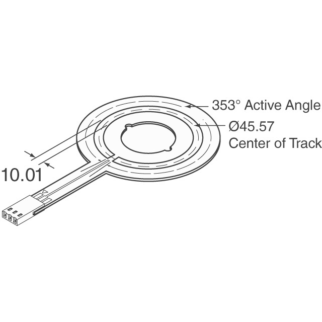 SP-R-0046-353-103-5%-RH Spectra Symbol  Positionssensoren - Winkel-Linearpositionsmessung